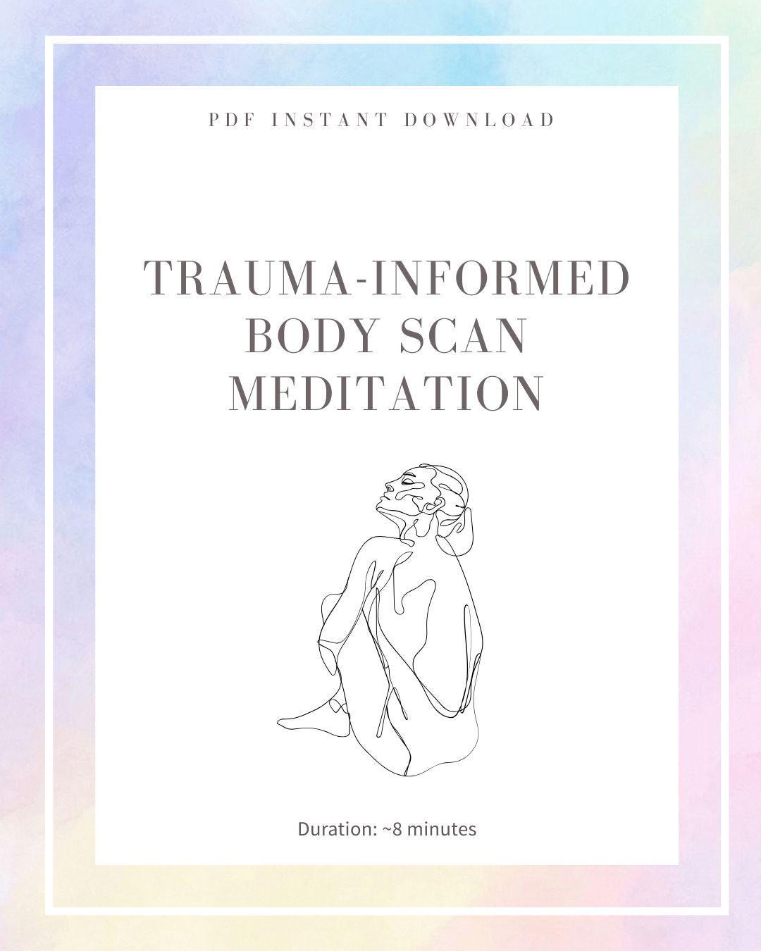 Trauma-informed Body Scan Meditation Script | Guided Relaxation ...
