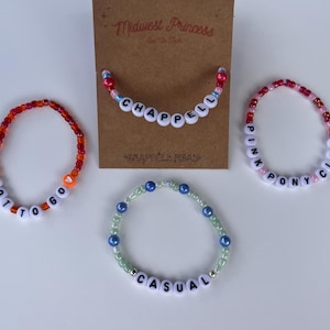 Chappell Roan Bracelets/ friendship bracelet/ Midwest Princess Tour bracelet Exchange/Midwest Princess
