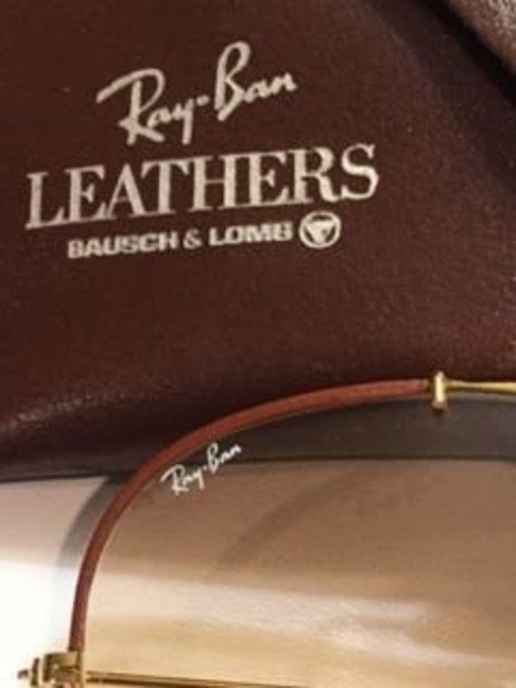 Vintage Ray-Ban "Leathers"
