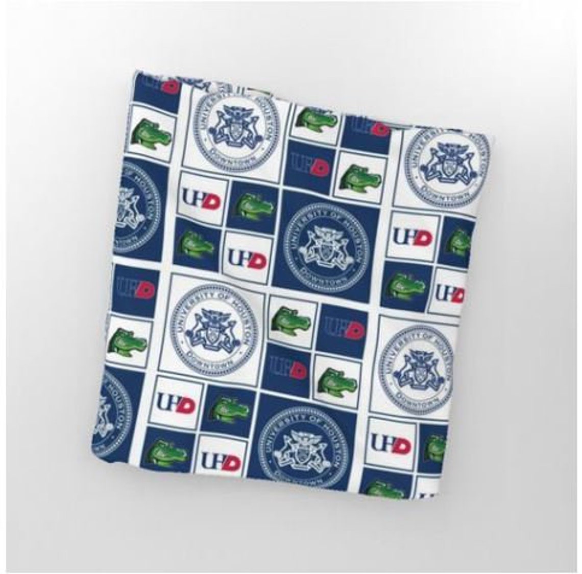 University of Houston Downtown UHD Fabric by the Yard Etsy