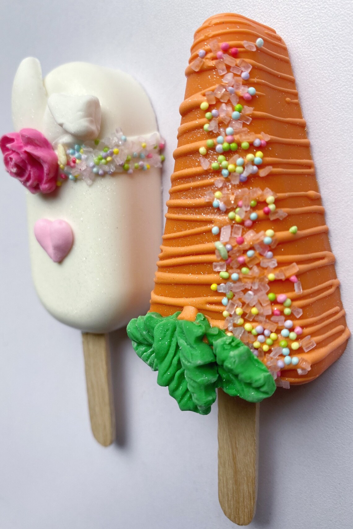 Easter Bunny Cakesicles Easter Cakepops Easter Treats Etsy
