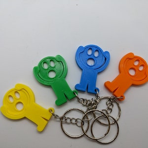 Trolley Coin, Bungee person, Keyring Trolley Coin, Trolley Token. Tolley Token Keyring, Shopping Trolley Token