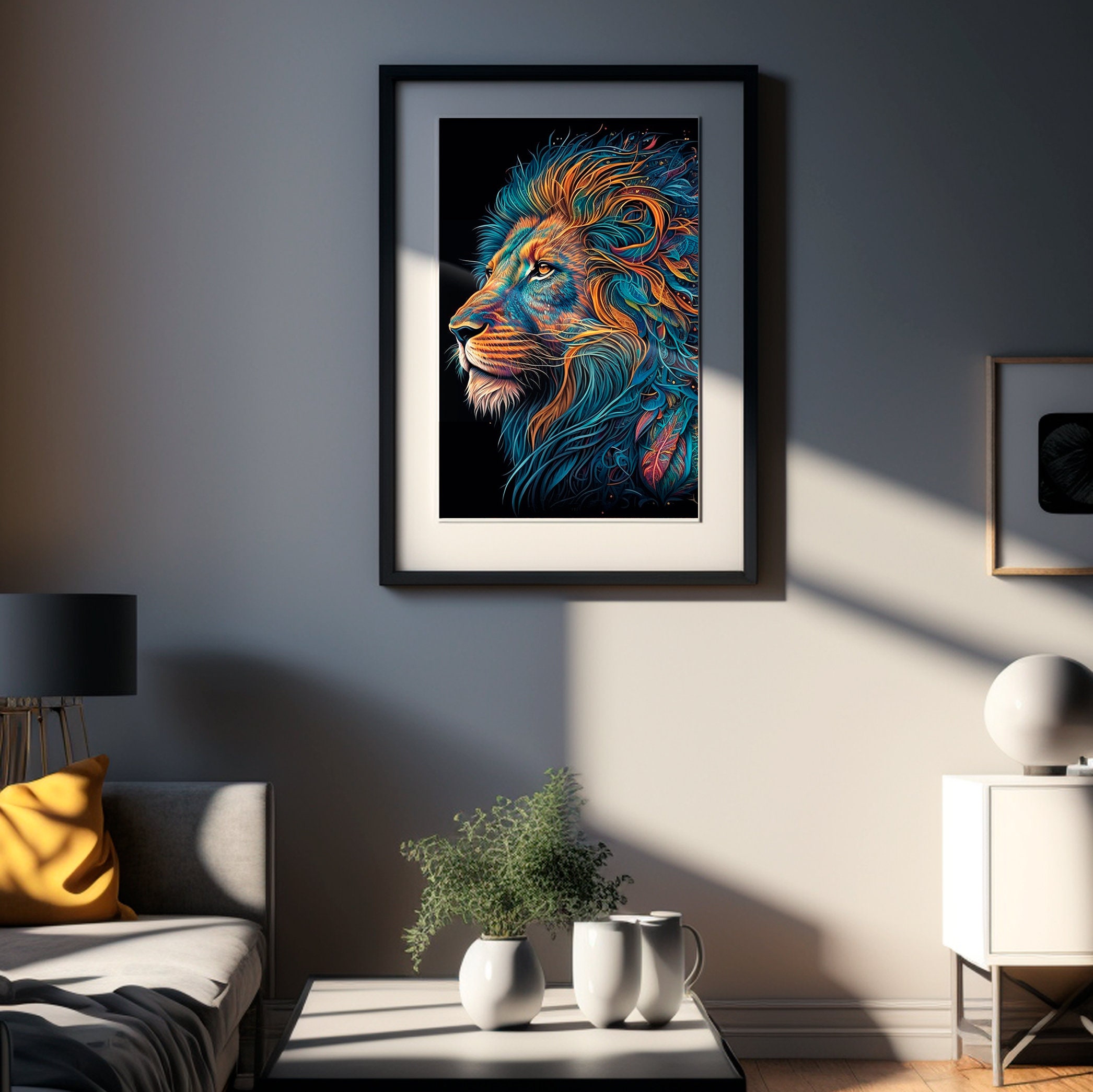 Lion - Etsy