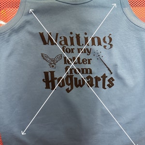 Esperando pela minha carta de Hogwarts Kid Tee/Tank