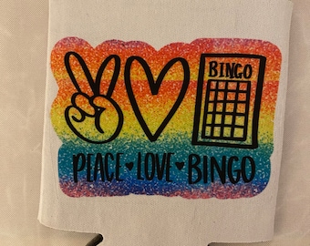 BINGO Cozies and coasters items