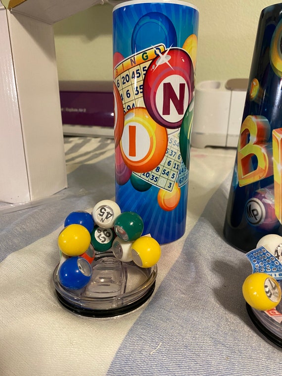 Bingo Tumbler With 3D Bingo Lid Etsy
