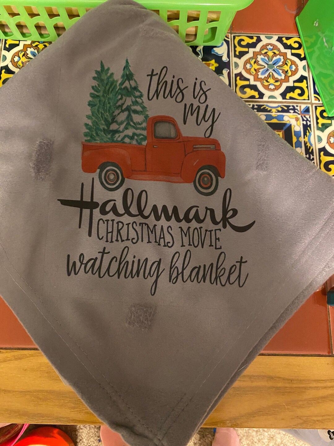 This is My Hallmark Christmas Movie Watching Blanket Etsy