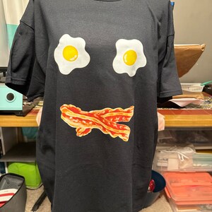 Eggs and Bacon Skull Shirt