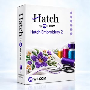 Hatch 2 Embroidery Software - Lifetime License - Instant Download