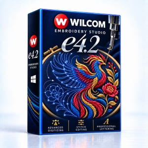 Wilcom e4.2 Embroidery Software - Lifetime License - Instant Download