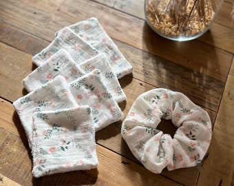 Lingettes lavables en coton pour bébé ou lingettes démaquillantes pour adulte