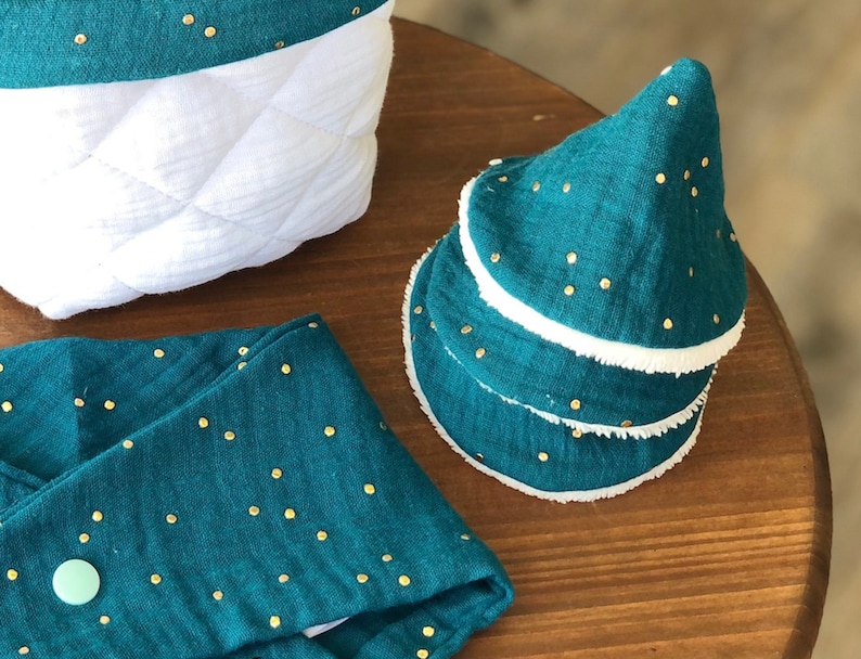 Pare pipi en coton ou Tipi à pipi ou Stop pipi ou Teepee, ou encore tipi zizi, tipi pipi cadeau naissance bébé garçon image 3