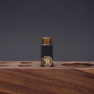 Personalized Mini Travel Brass Vintage Fountain Pen with Engraving - Custom Writing Instrument-3