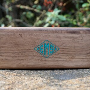 Personalized Wooden hard glasses case with engraved for gift, classic wood box eyeglasses case, retro wooden box glasses, eyeglass holder-5