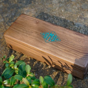 Personalized Wooden hard glasses case with engraved for gift, classic wood box eyeglasses case, retro wooden box glasses, eyeglass holder-4