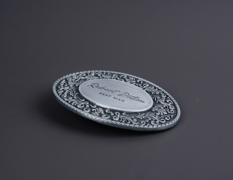 Personalized Vintage BELT BUCKLE With Name Engraved Custom - Etsy