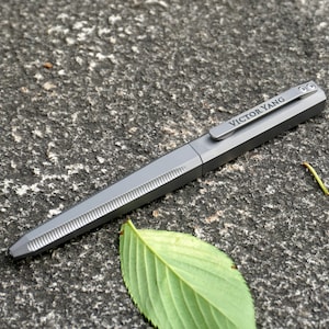 Gepersonaliseerde EDC titanium tactische pen met wolfraamstalen kop - EDC Gear tactisch schrijfinstrument voor heren