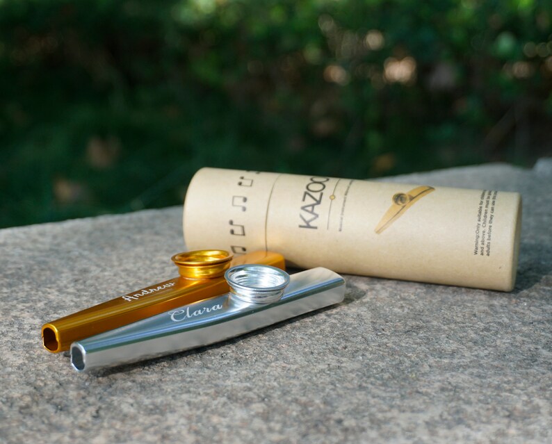 Personalized ENGRAVED KAZOO Music Instrument, Gift for Kid Children ...
