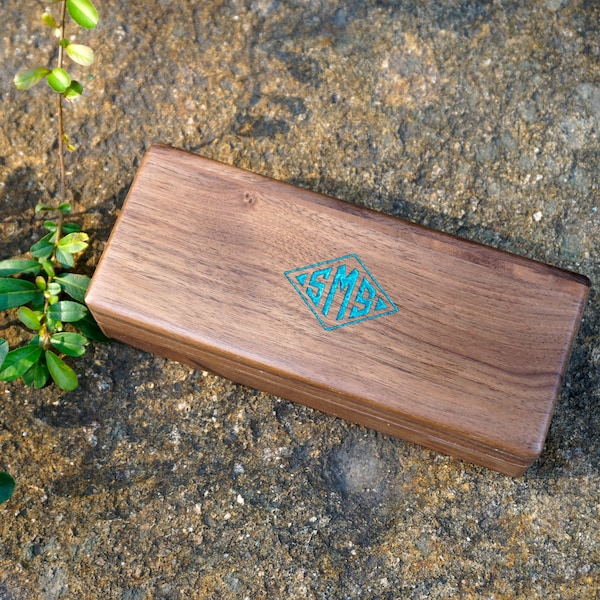 Wooden Eye Glasses Case Etsy