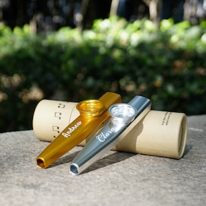 Personalized ENGRAVED KAZOO Music Instrument, gift for kid children teacher adults, party favors
