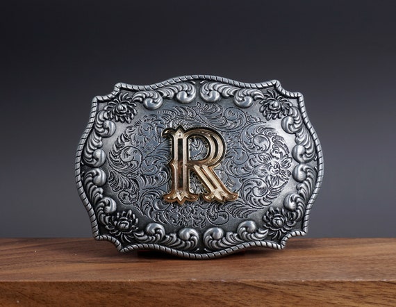 Vintage custom belt buckle Custom Belt Buckles | Design Your Own Western Belt Buckle main image 2