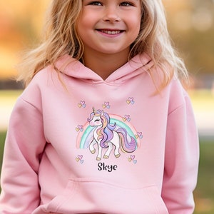 Youth unicorn hoodie store
