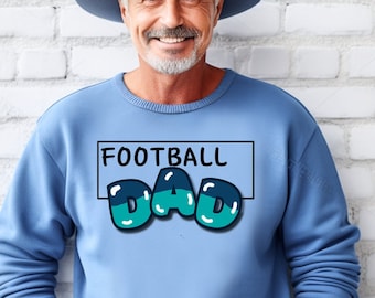 Fußball Dad Sweatshirt, Sport Dad Shirt, Vatertagsgeschenke für Papa, Spieltag Sweatshirt, Fußballliebhaber, Geschenk für Fußballspieler, Papa