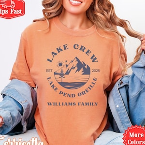 Lake Vacation Shirt, Custom Lake Crew Shirt, Lake Trip Shirts For Family Vacation, Lake Camping Shirt, Matching Family Shirts, Family Shirts