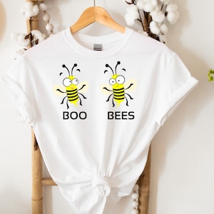 Boo Bees T-Shirt: Funny Breast Cancer Awareness Tee