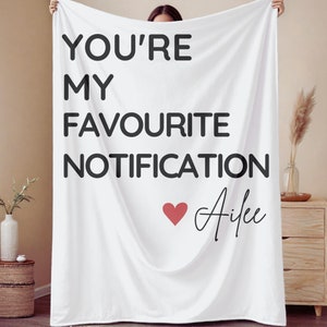Love Couples Blanket, Personalized I Love You Gifts, Gift For Boyfriend, Valentine Blanket, Wife Keepsake, Love You Blanket, In Love Blanket