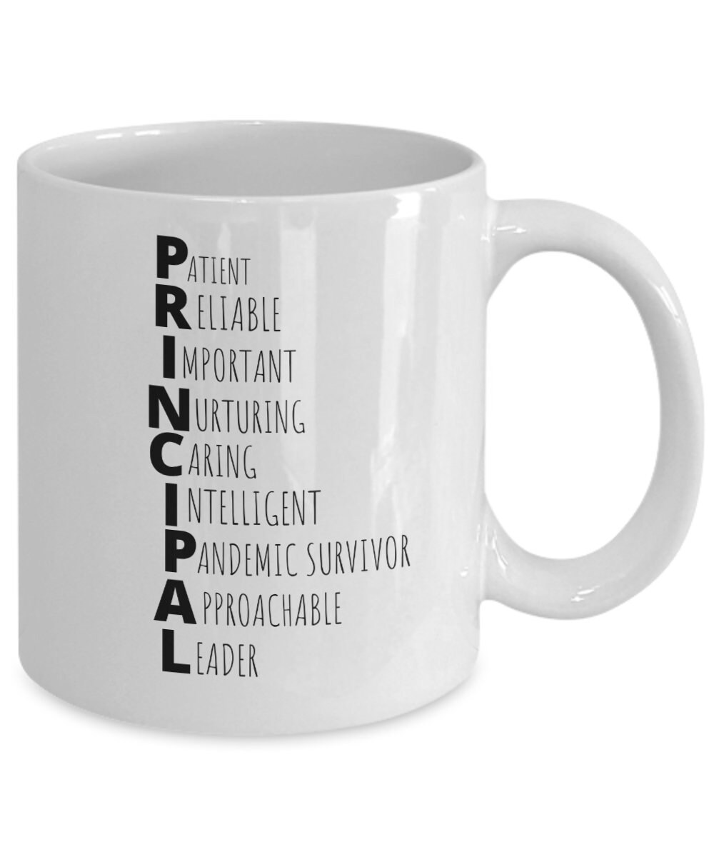 Funny Principal Mug Gift For Principal Appreciation Gifts Etsy