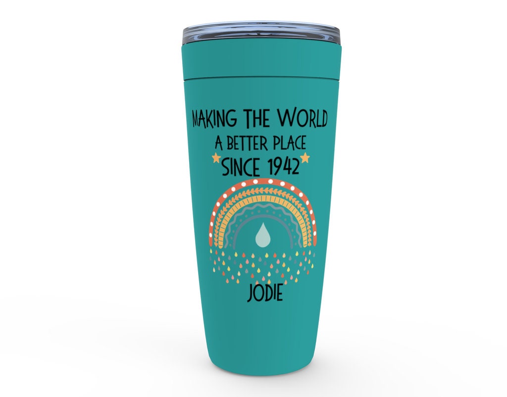 80th Birthday Tumbler Personalized Birthday Gift for 80 Year - Etsy