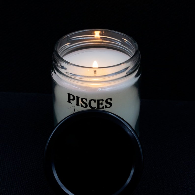 a candle that is sitting on a table