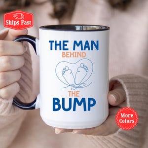 Dad To Be Mug, First Time Dad Coffee Cup, Funny Pregnancy Announcement Gift, Baby Reveal Husband Gift From Wife, Soon To Be Dad Gifts
