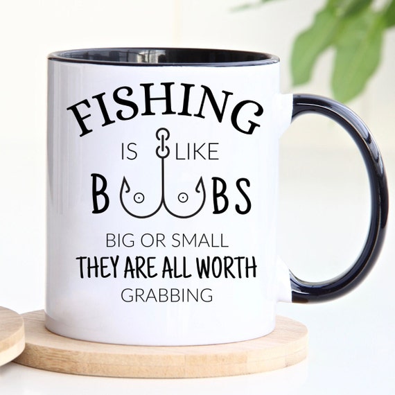 Fishing Mug, Funny Fishing Gift for Men, Fisherman Coffee Cup, Fishing Club  Humor, Funny Fishing Gag Gift for Him, Stocking Stuffer Boys 