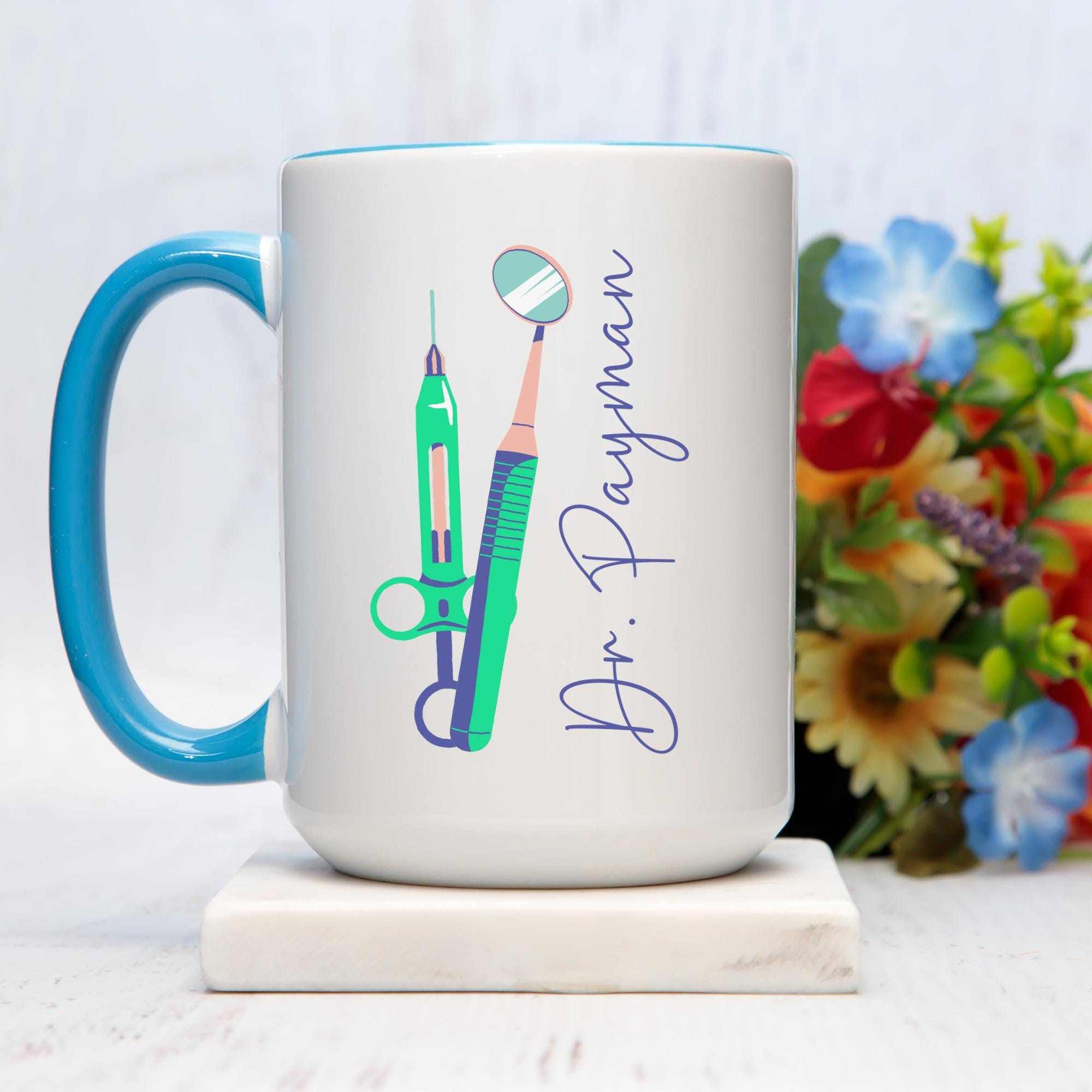 WXWUDEI Tazza da caffè con scritta in lingua inglese Other Dentists and You, divertente regalo per dentisti e stomatologia dentale