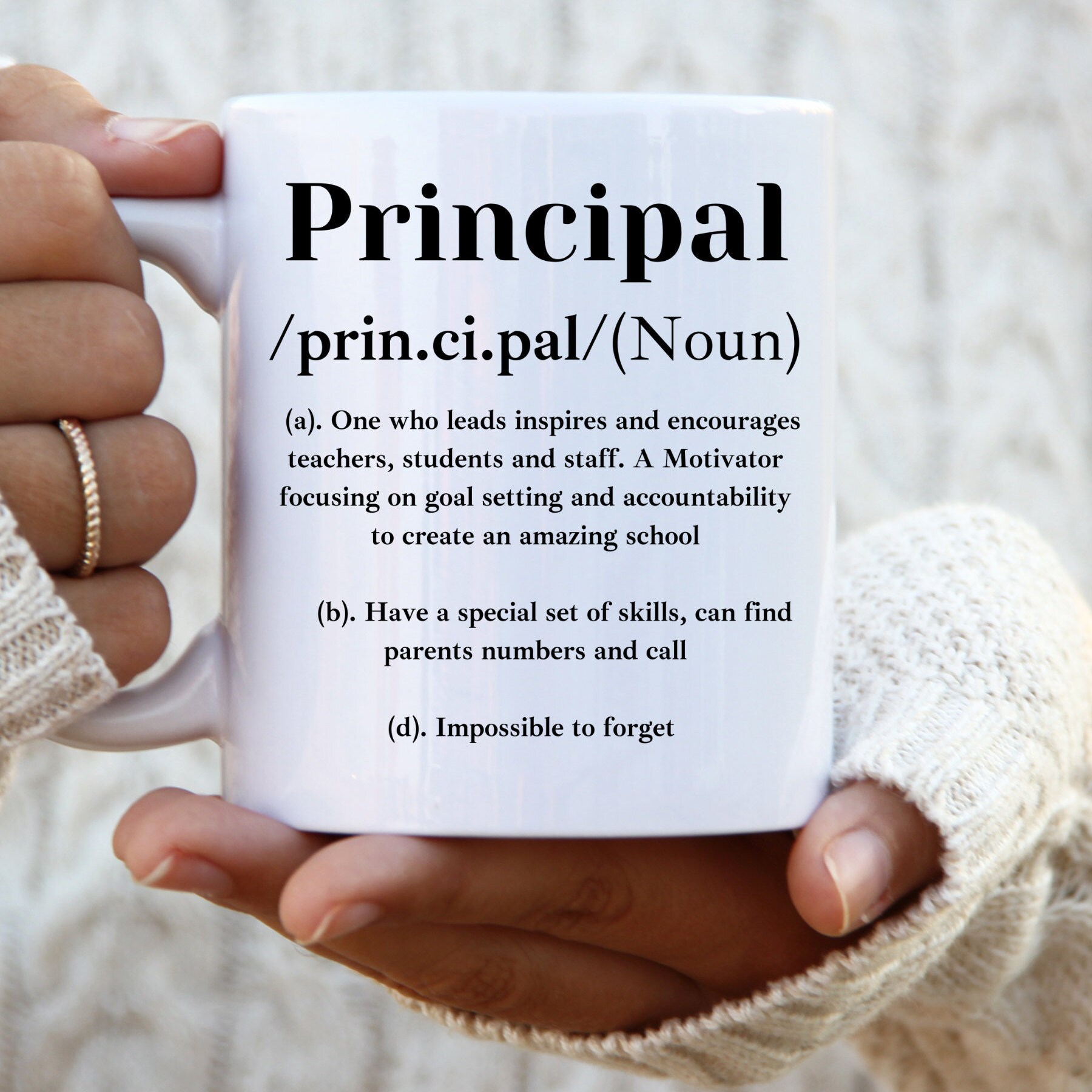 Principal Appreciation Gifts Principal Gift Staff Etsy