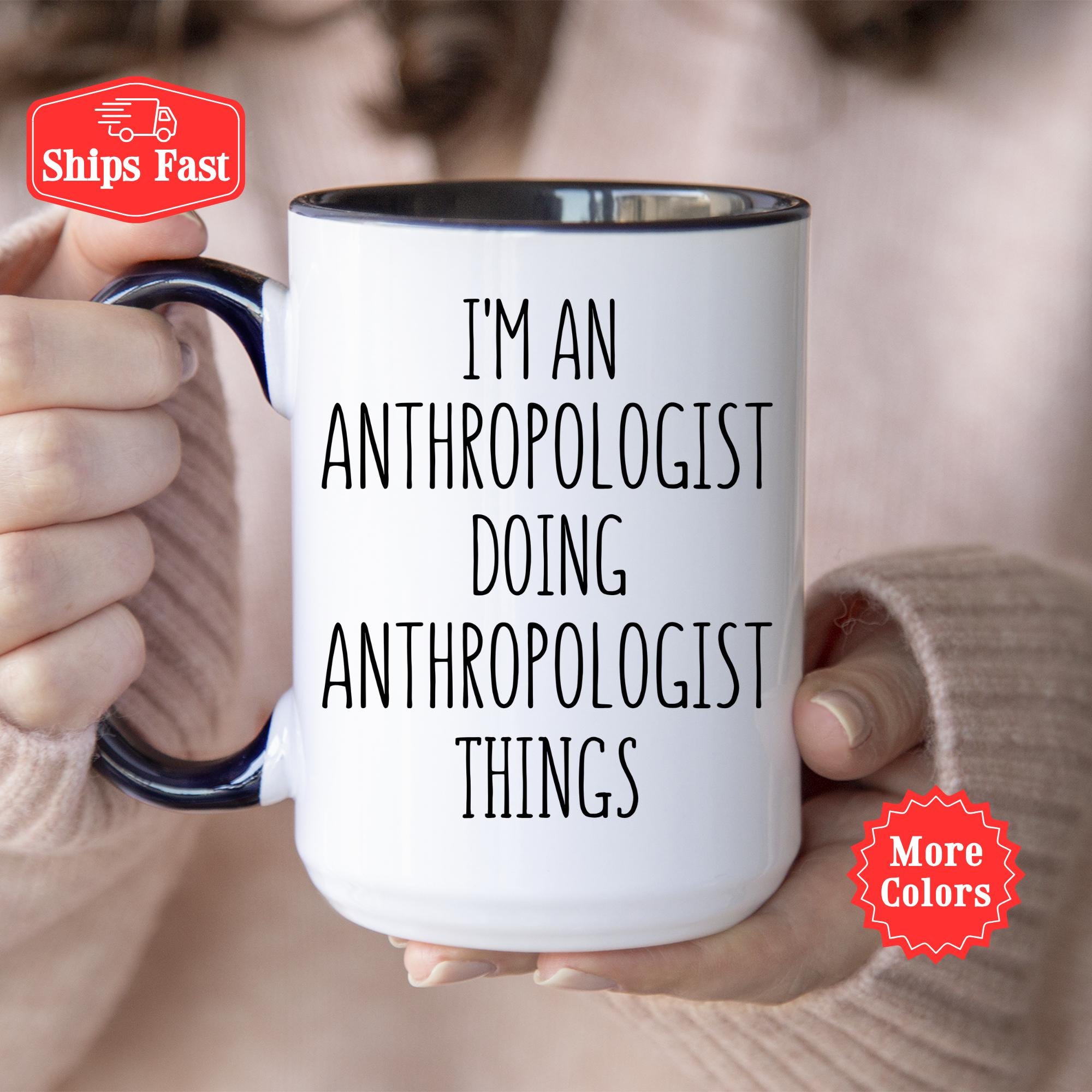 Anthropologist Mug, Anthrpologist Gifts, Gift For Anthropologist, Funny Anthropology Coffee Cup, Coworker Gift, Anthropology Decor Gift Mug