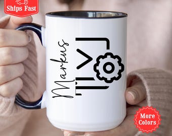 Web Developer Mug,  Personalized Web Developer Coffee Cup With Name, Web Designer Mug, Graphic Designer, Software Engineer Gift, Programmer