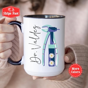 Dentist Gift, Personalized Dentist Coffee Mug With Name, Dental Assistant Gifts, Dentist Gift For Women, Dental Student Graduation Mug