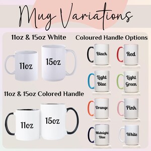 Gerbera-Geschenk, personalisierte Gerbera-Tasse, Gerbera-Geschenke für Sie, Blumenliebhaberin, Gedenkblumengeschenk für Sie, personalisierte Gerbera-Rosa Bild 3
