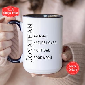 Personalized Name Definiition Mug,  Name Meaning Mug, Custom Name Mug, Funny Coworker Gift, Best Friend Definition Cup, Son Daughter Gift