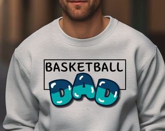 Basketball-Papa-Sweatshirt, Sport-Papa-Shirt, Vatertagsgeschenke für Papa, Game Day-Sweatshirt, Basketball-Liebhaber, Geschenk für Basketballspieler