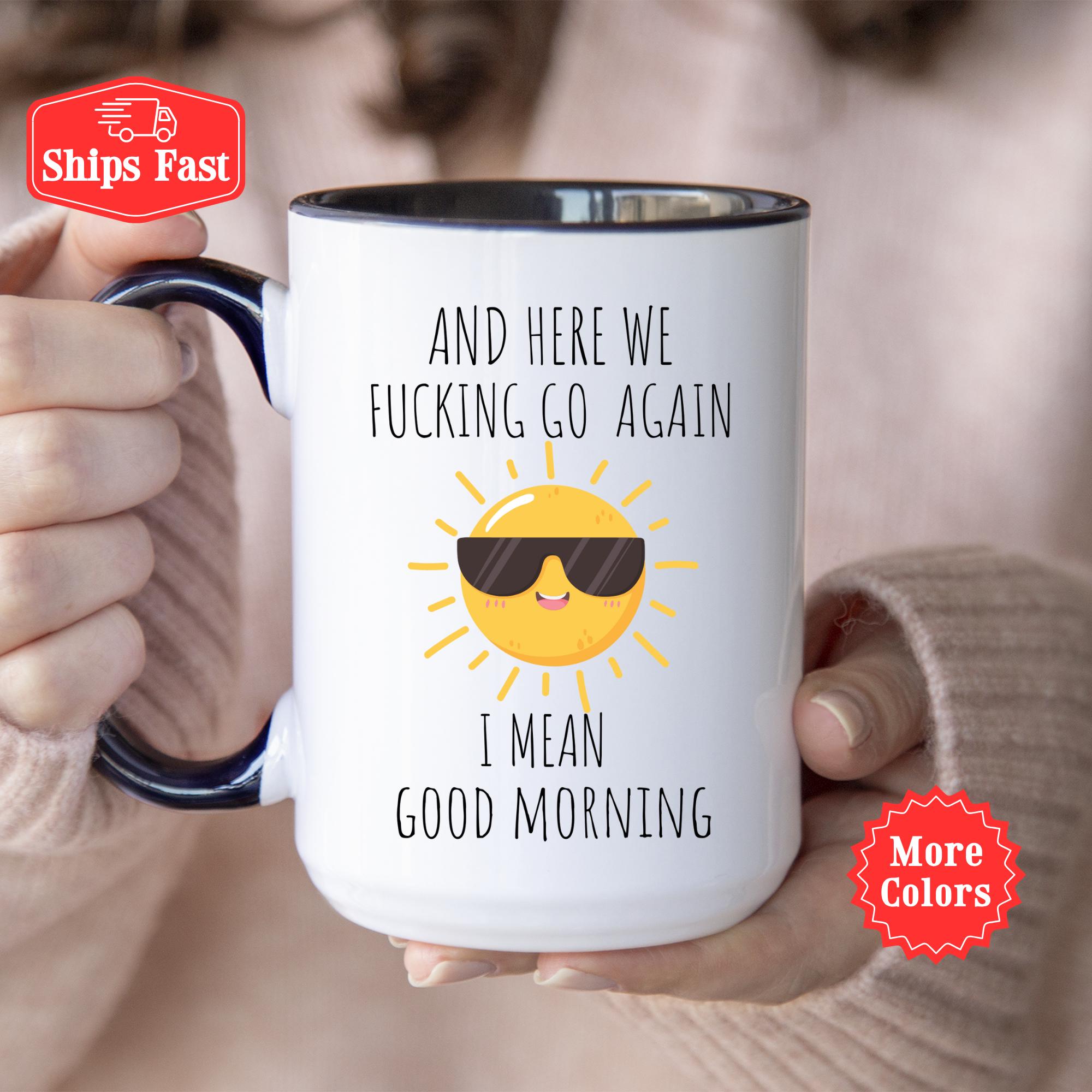 Tazza divertente con messaggio nascosto, regalo divertente per colleghi, regalo per ufficio per colleghi, tazza da caffè con messaggio nascosto per amici e familiari, tazze personalizzate per adulti
