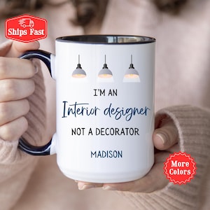 Interior Designer Gift, Funny Interior Designer Not Decorator Humor, Interior Designer Coffee Cup, Interior Designer Birthday, Designer Mug