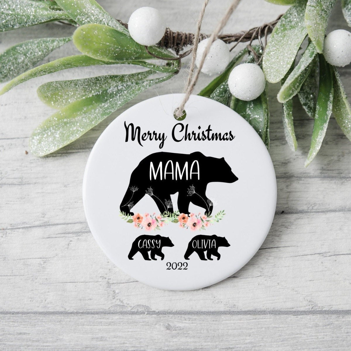 Goldilocks and the Three Bears Fabric Mama Bear Christmas Tree Ornament -  Wondershop™