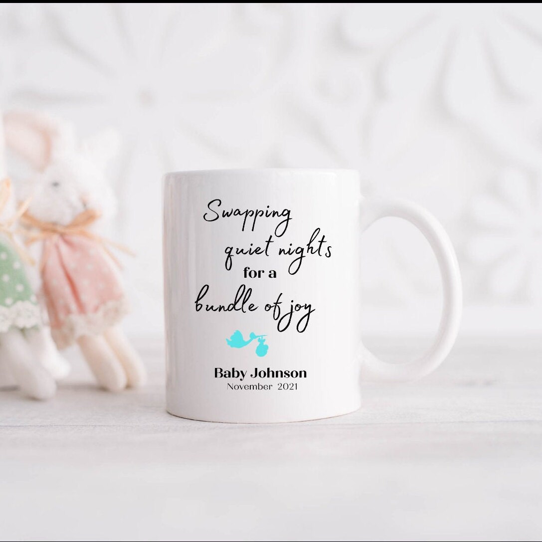 Personalized Gifts For New Baby Announcement Pregnancy | Etsy