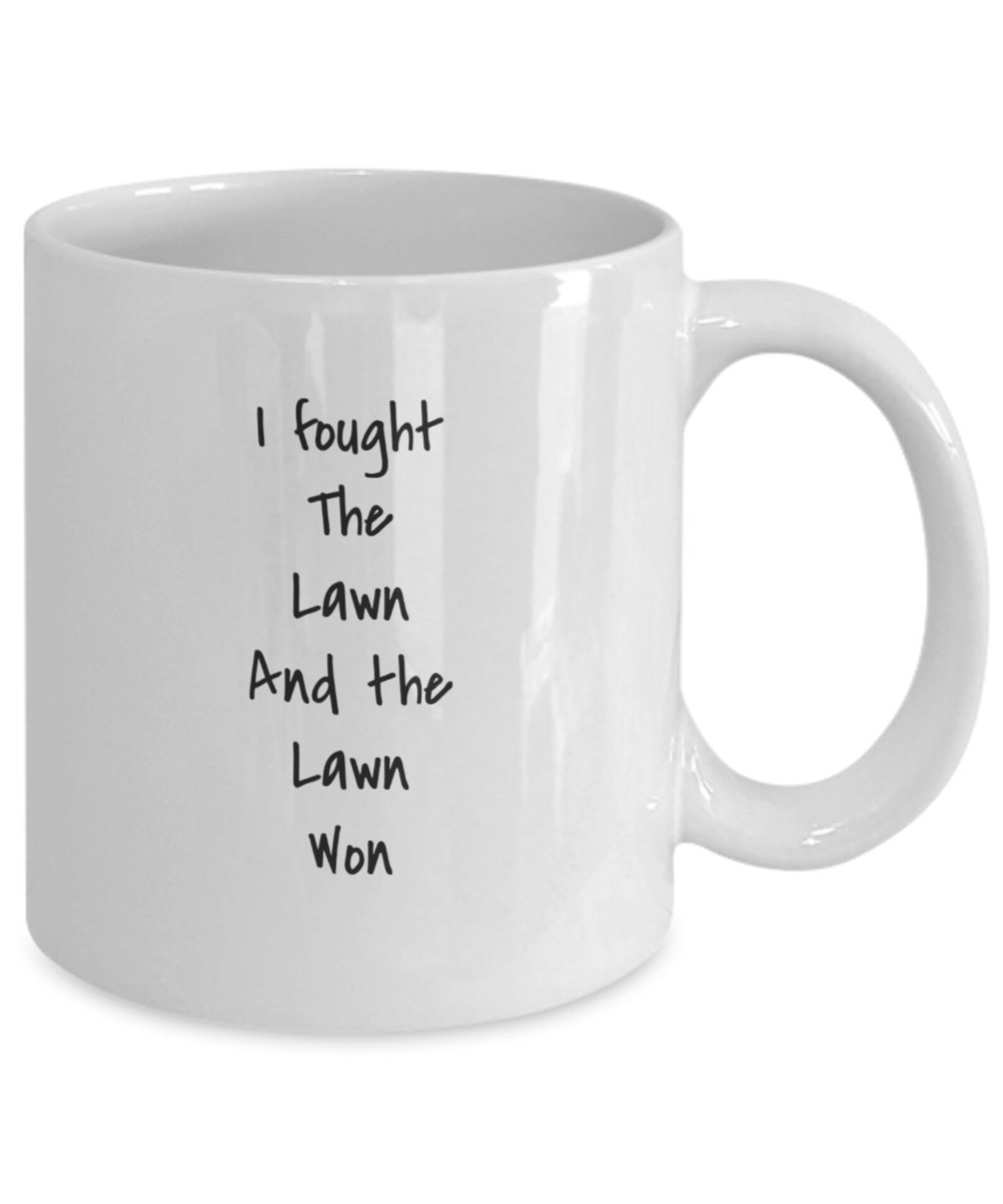 Lawn Mug Gift for Gardeners Garden Lovers Fathers Day Gift