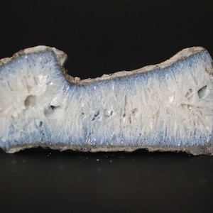 69gr. Starborn Blue Ice Glacier Palm Stone Slab