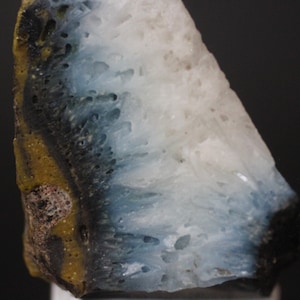 69gr. Starborn Blue Ice Glacier Palm Stone Slab